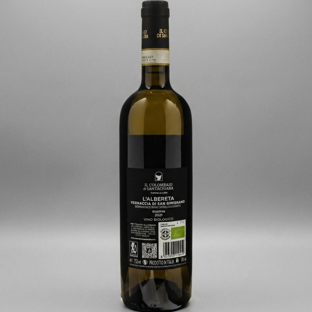 Il Colombaio di Santachiara 'L'Albereta' Vernaccia Riserva 2021, San Gimignano, Italy