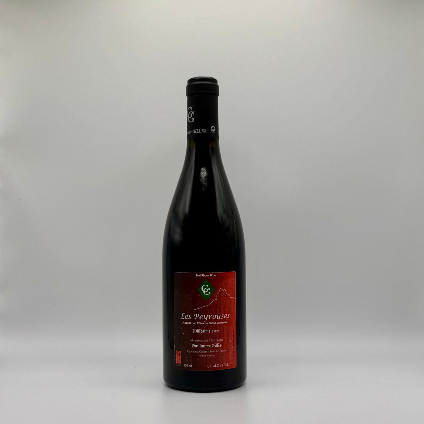 Guillaume Gilles, Syrah "Les Peyrouses" 2021 Cornas, Rhone, France