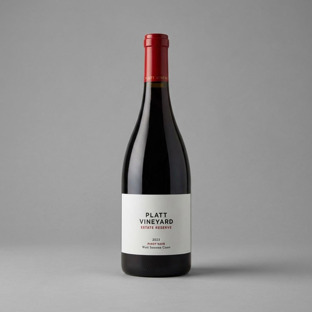 Platt Vineyard, Estate Pinot Noir 2023 West Sonoma Coast, California