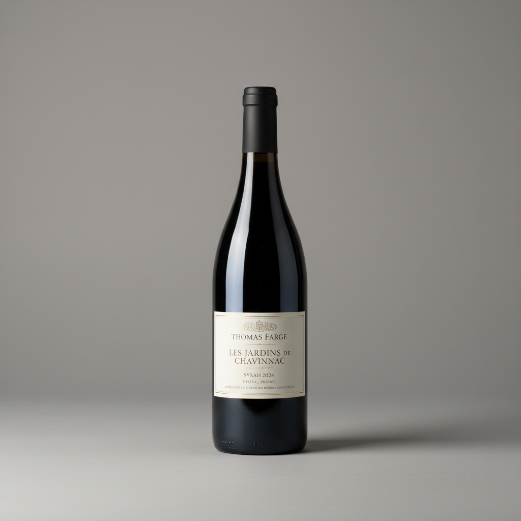 Thomas Farge 'Les Jardins de Chavagnac' Syrah 2024 Rhone, France (Full Glass)