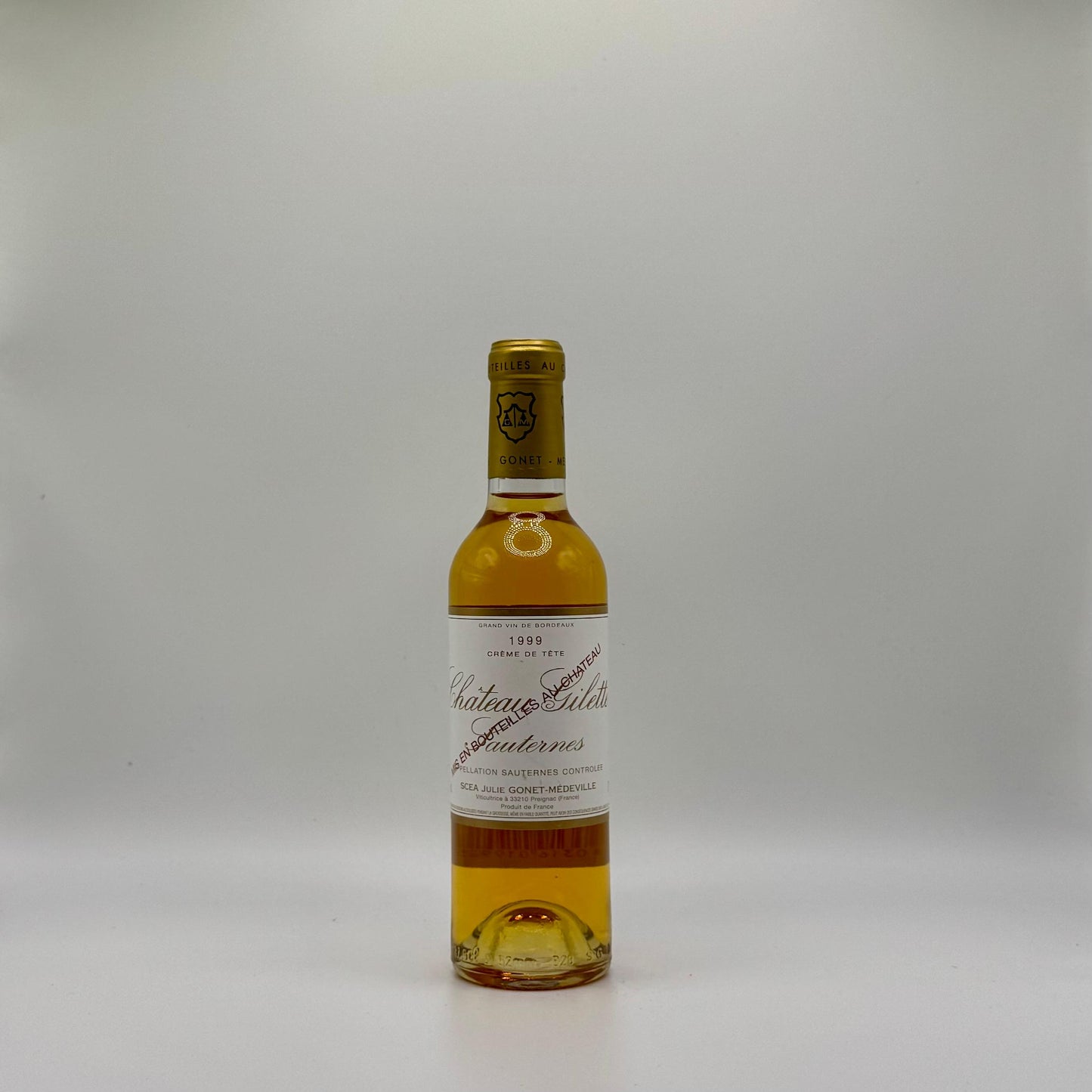Chateau Gilette, 375mL 1999 Sauternes, Bordeaux, France