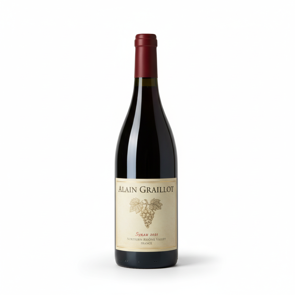 Alain Graillot, Syrah 2021 Crozes-Hermitage