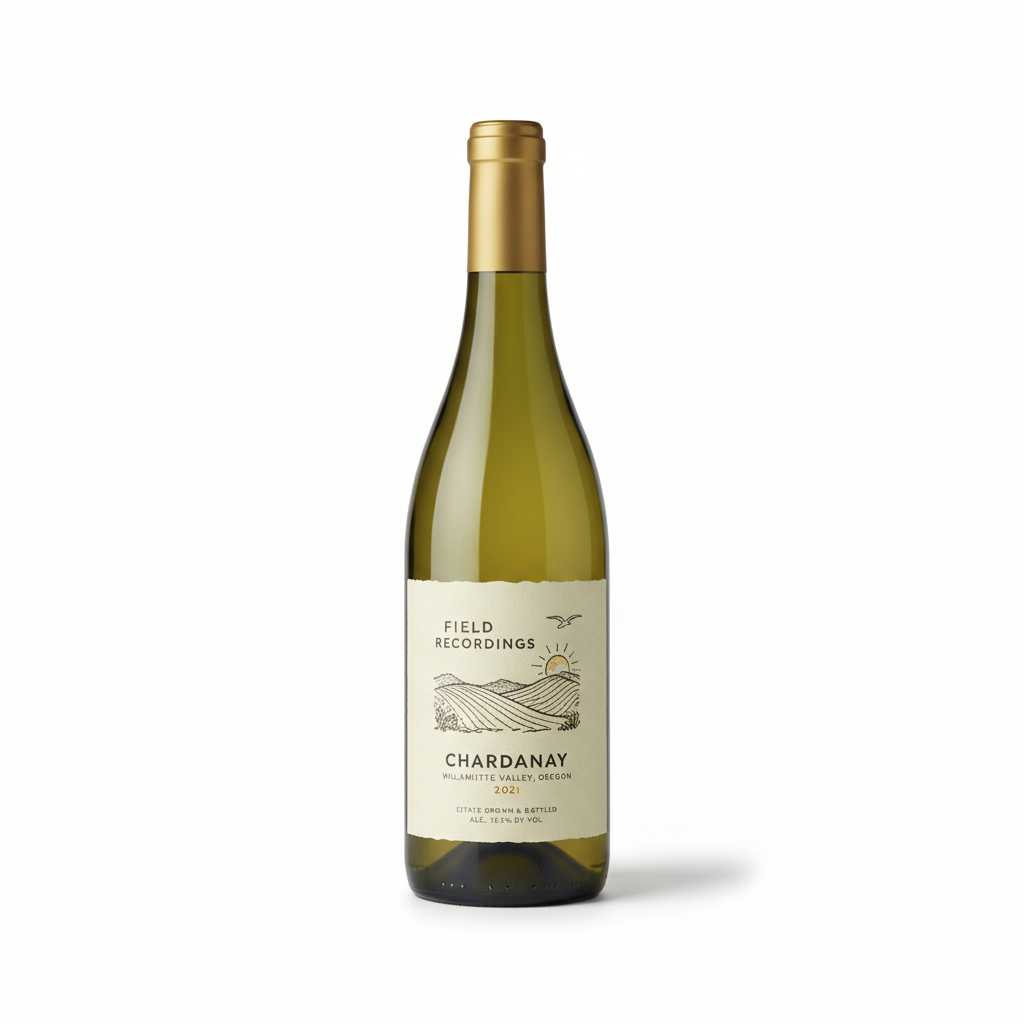 Field Recordings, "American Recordings" Chardonnay 2021, Willamette Valley