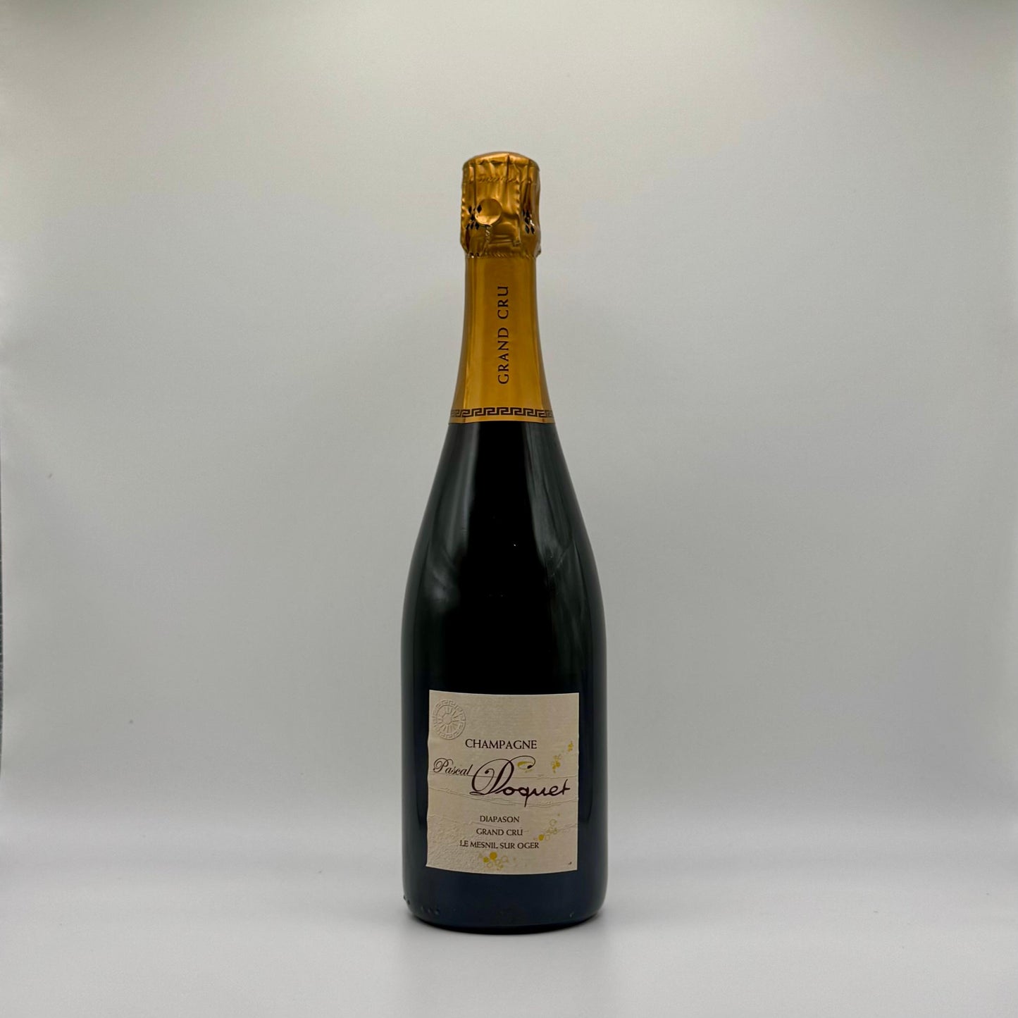 Pascal Doquet, Chardonnay Extra Brut "Diapason Grand Cru" 2014 Le Mesnil sur Oger, Champagne, France