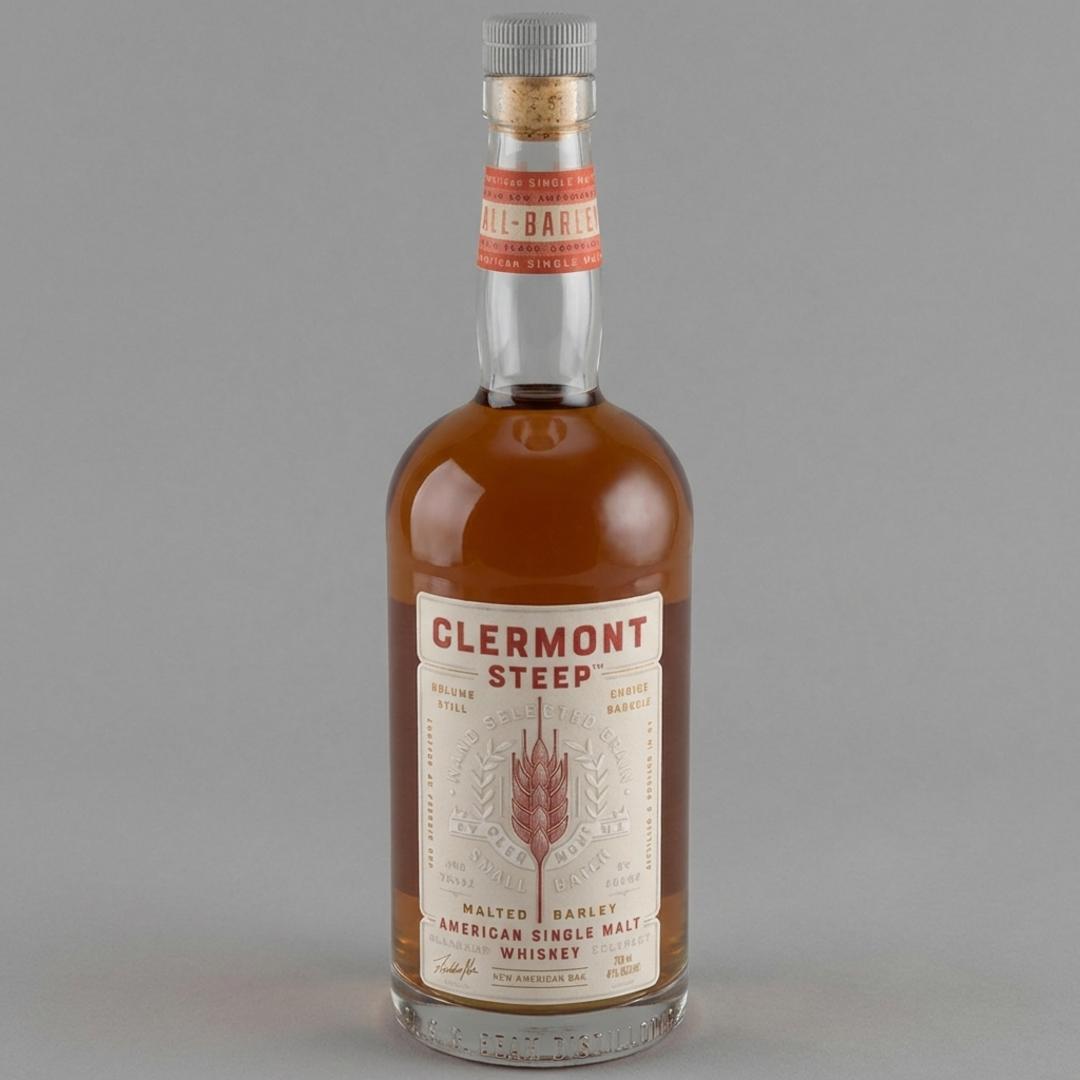 Clermont Steep American Single Malt Whiskey