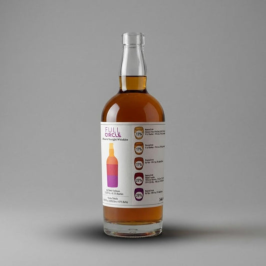 Subtle Spirits "Full Circle" Blend of Straight Whiskies, CA