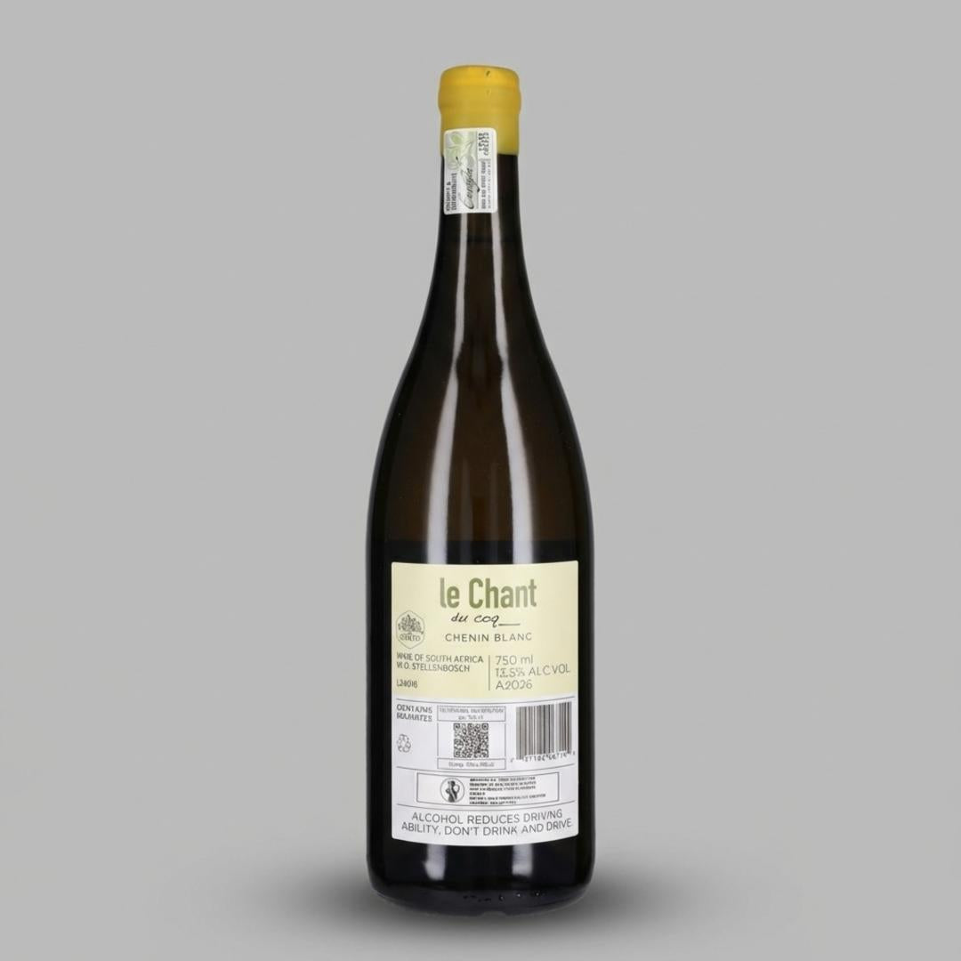 Le Chant Du Coq, Chenin Blanc 2023 Stellenbosch, South Africa