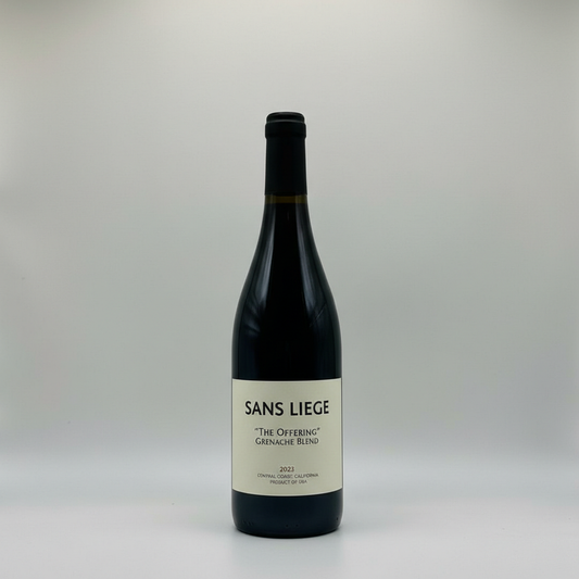 Sans Liege 'The Offering' Grenache Blend 2023 Central Coast, California
