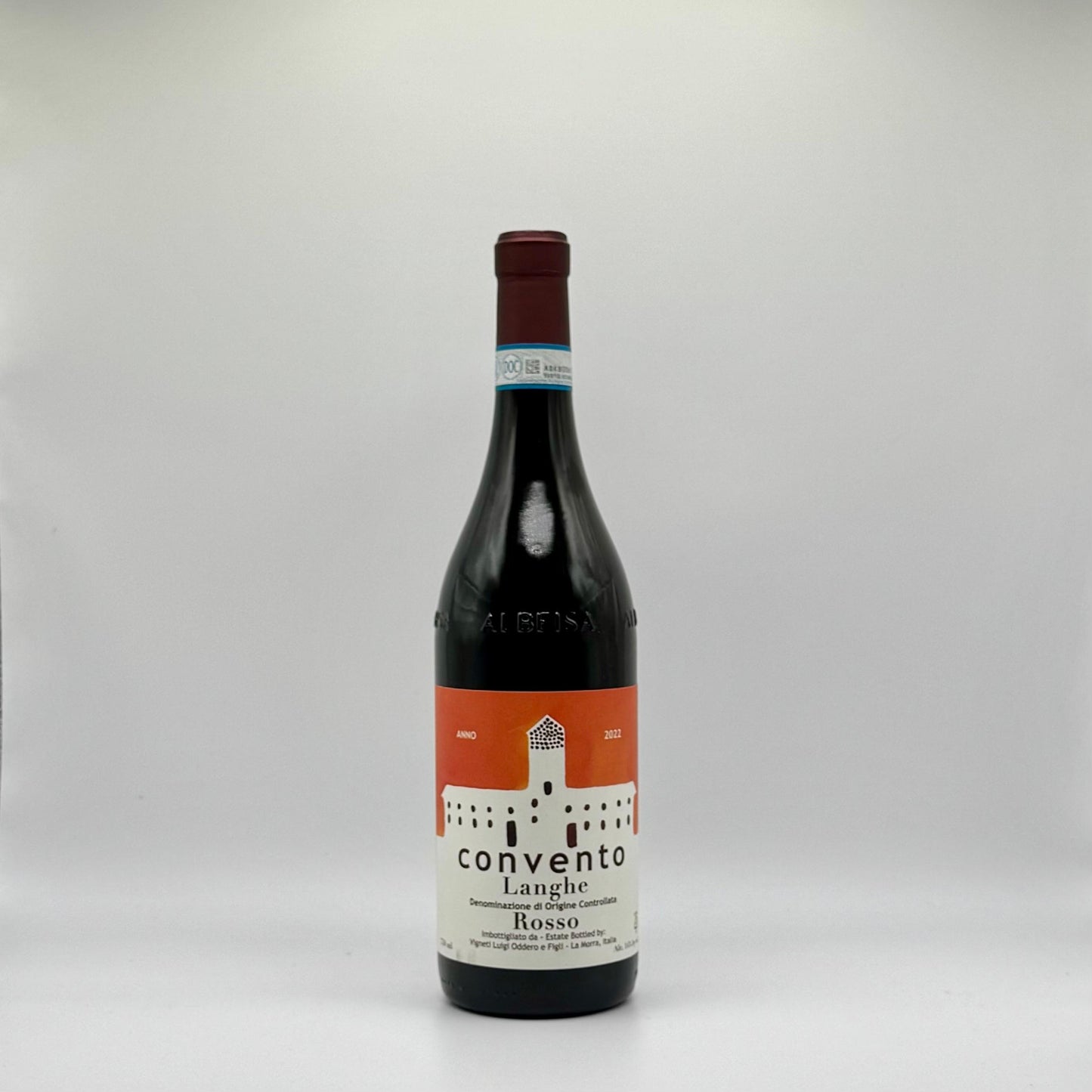 Figli Luigi Oddero. Barbera blend "Convento Vino Rosso" 2022 Piedmont, Italy