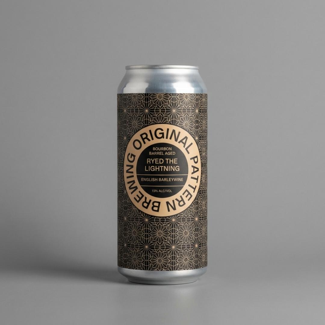 Original Pattern 'Ryed The Lightning' English Barleywine