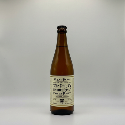 Original Pattern 'The Path To Somewhere' German Pilsner
