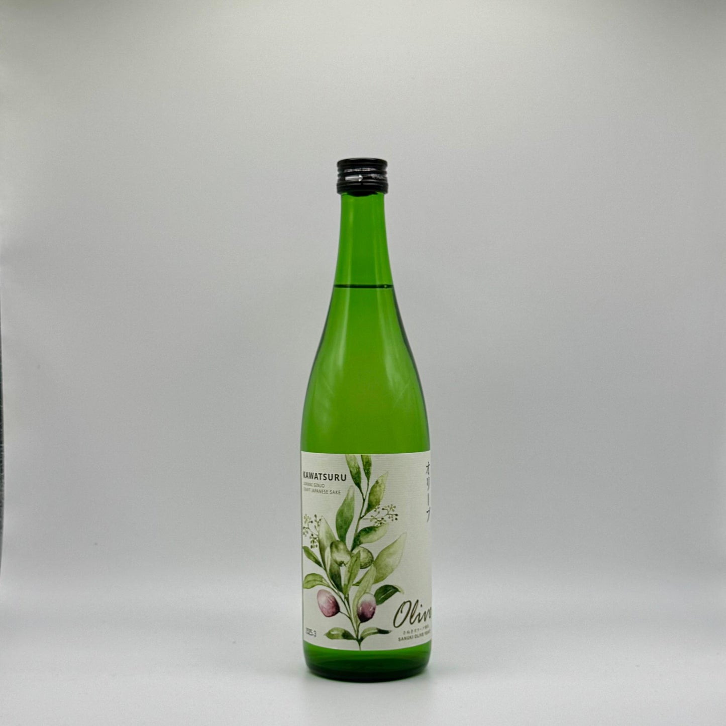 Kawatsuru, Junmai Ginjo sake "Olive" Kagawa, Japan