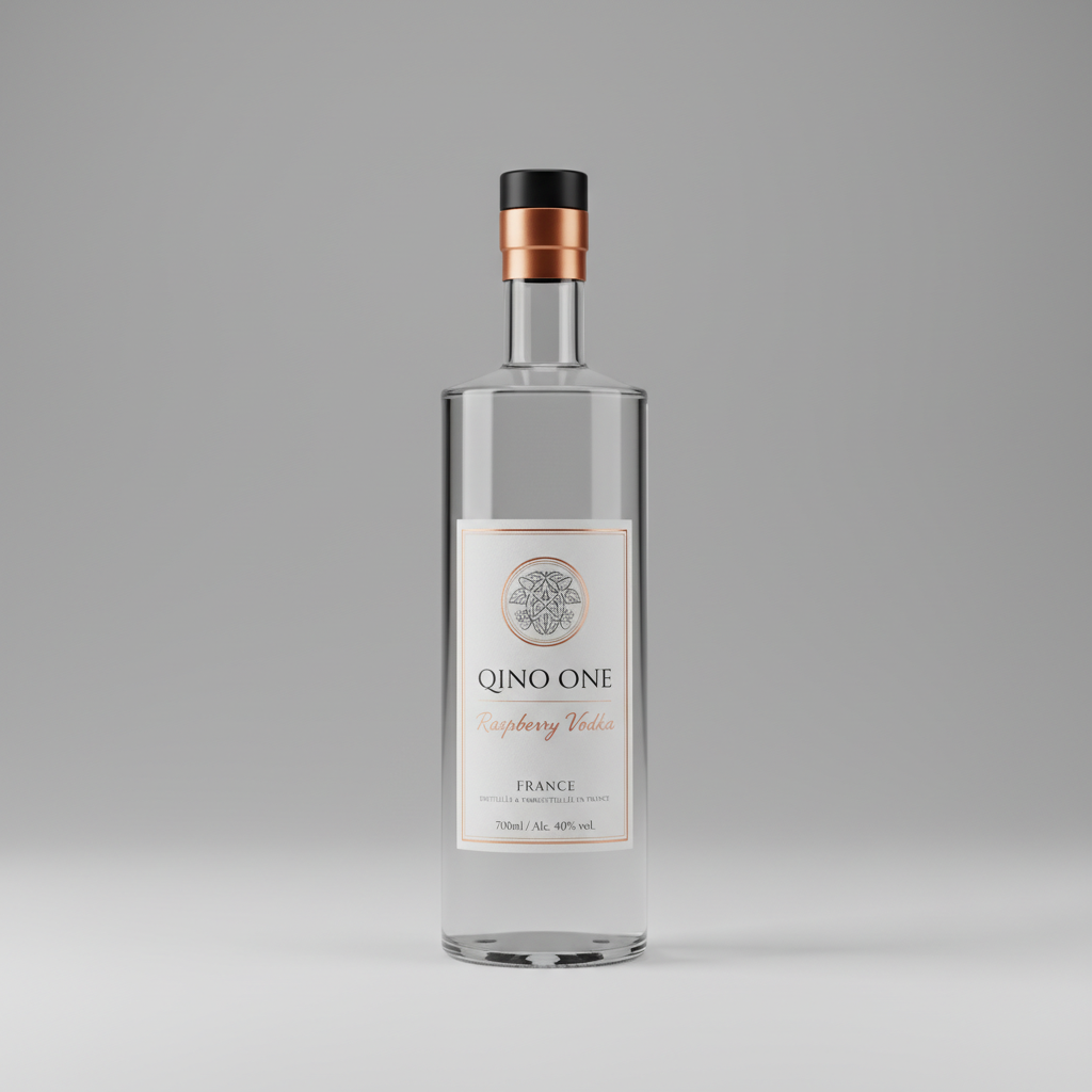 Qino One Raspberry Vodka, France