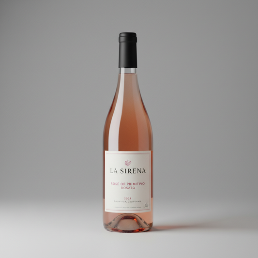La Sirena Rose of Primitivo "Rosato" 2024 Calistoga, California