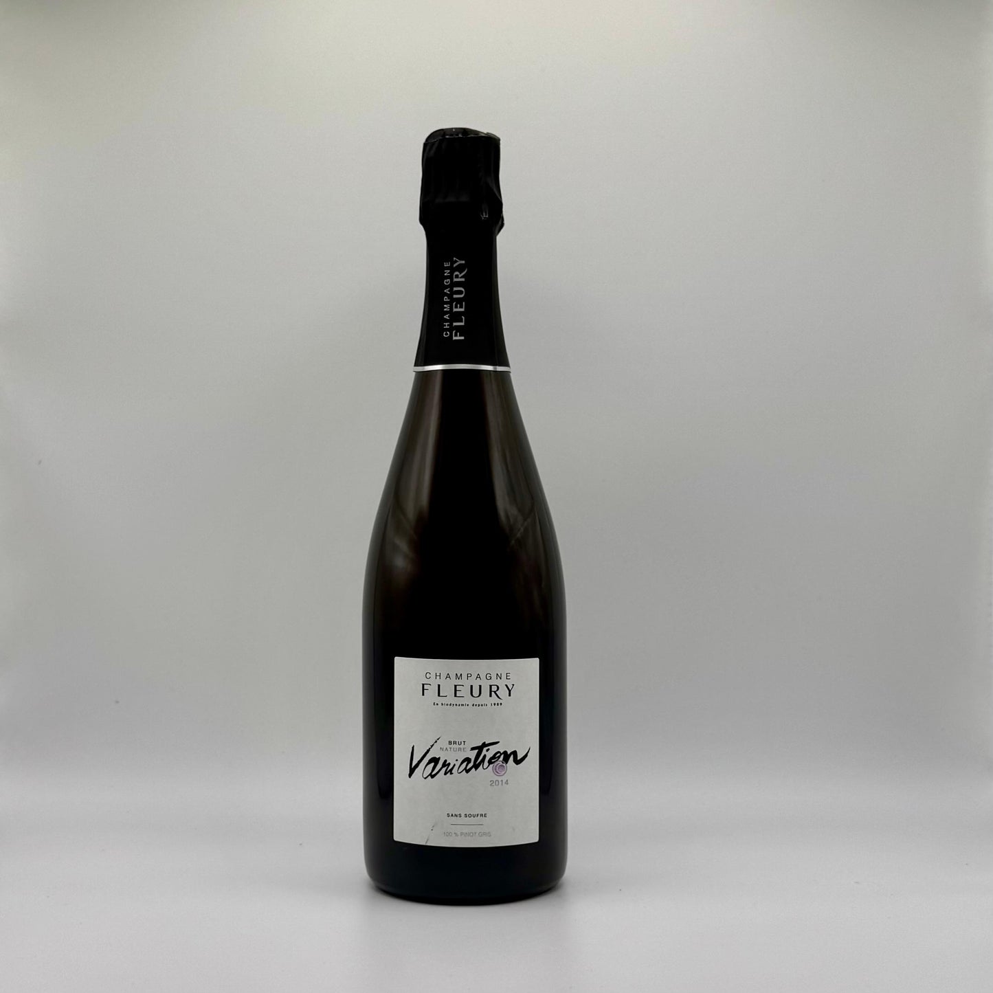 Fleury, Brut Nature "Variation Pinot Gris" 2014 Cote des Bar, Champagne, France