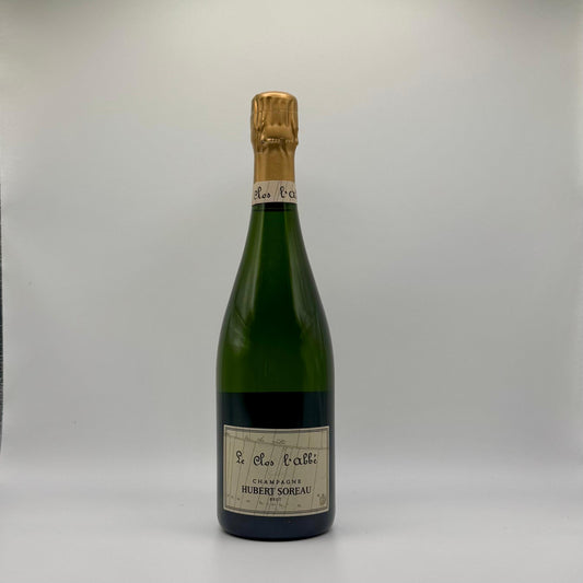 Hubert Soreau, Chardonnay Brut Nature "Le Clos l'Abbe" 2012 Champagne, France