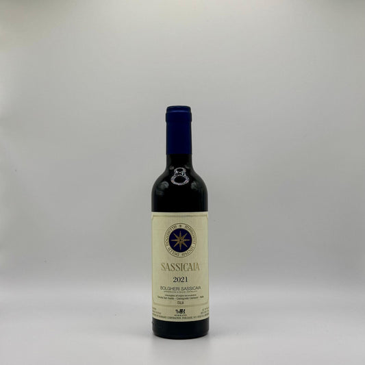 Tenuta San Guido 375mL, Cabernet Sauvignon "Sassicaia" 2021 Bolgheri, Tuscany, Italy