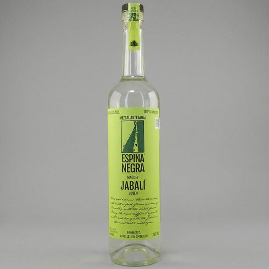 Espina Negra Mezcal, Jabali Agave, Oaxaca, Mexico 90 proof