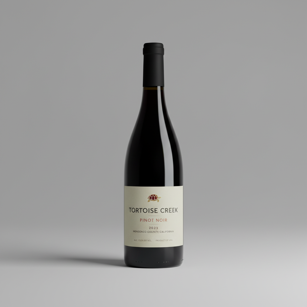 Tortoise Creek, Pinot Noir 2023 Mendocino County, California