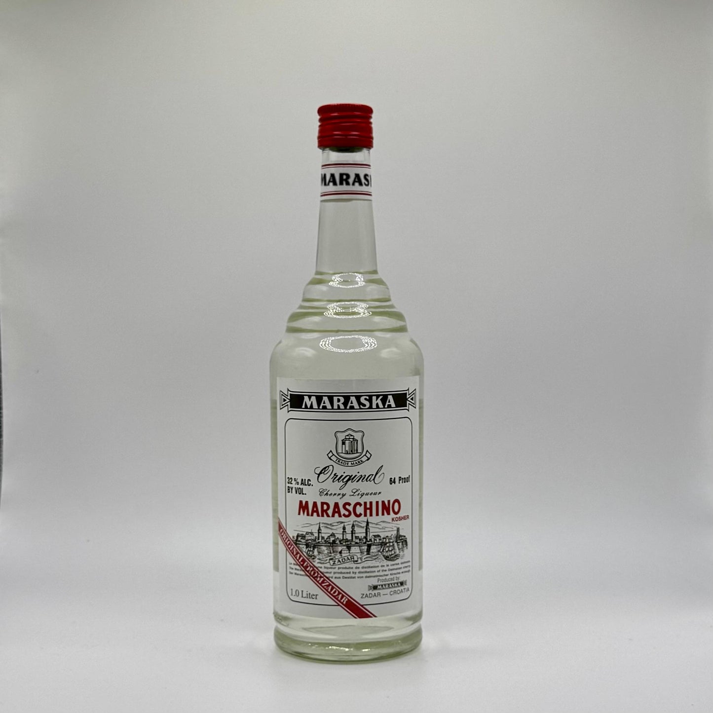 Maraska Maraschino Liqueur 64 proof Liter Zadar, Croatia