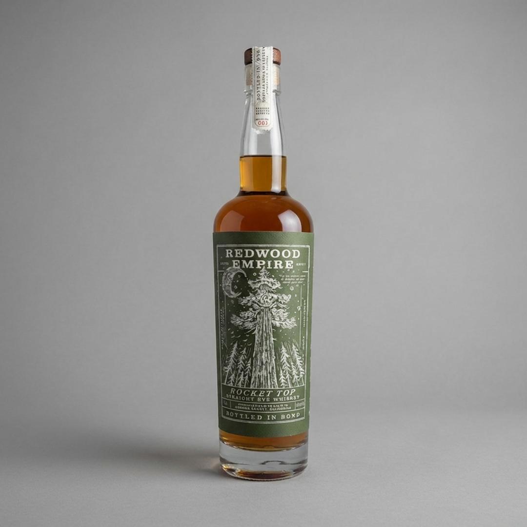 Redwood Empire "Rocket Top" Bottled in Bond Straight Rye *Limit 1 Per Customer*