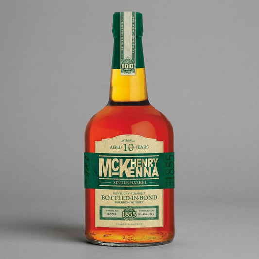 Henry McKenna Single Barrel 10 year Kentucky Straight Bourbon Whiskey