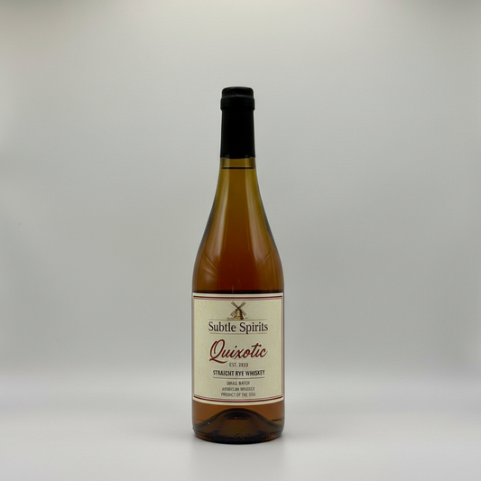Subtle Spirits "Quixotic" Straight Rye Whiskey