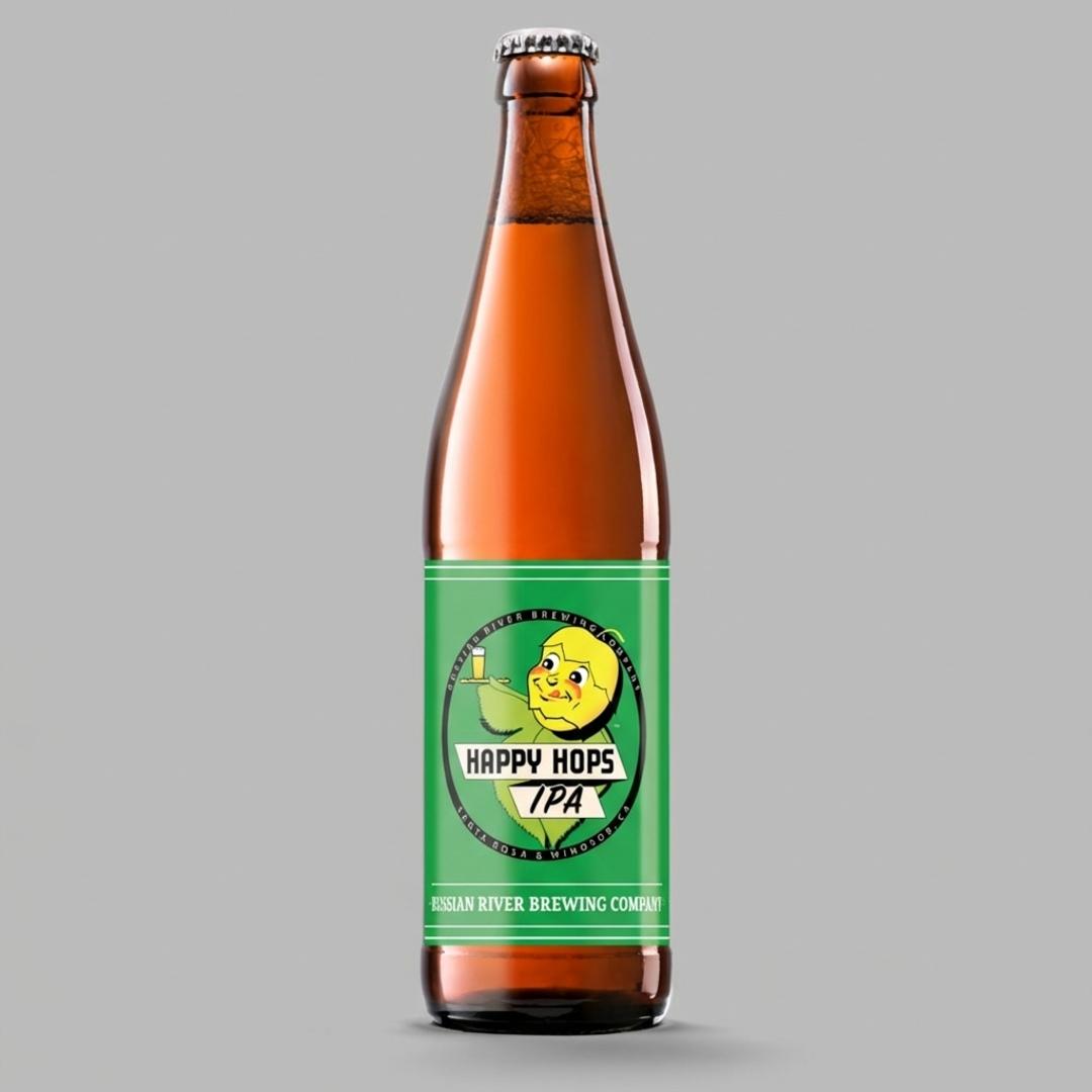Russian River "Happy Hops" IPA, Santa Rosa, CA