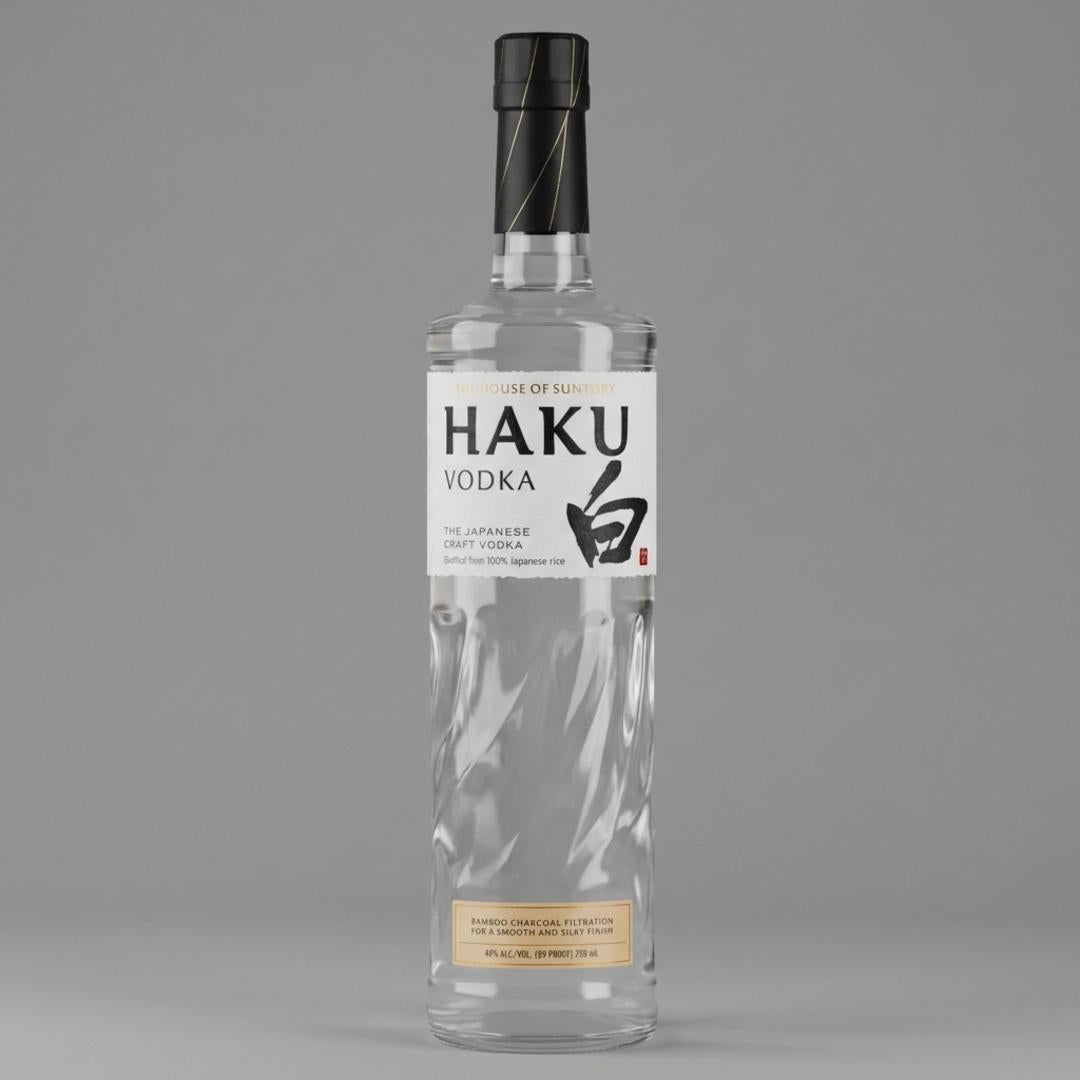 Suntory "Haku" Rice Vodka, Japan