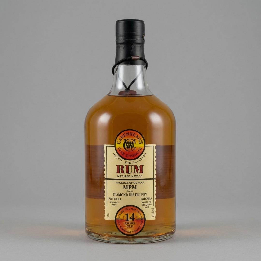 Cadenhead's Diamond Distillery Rum 2003, Guyana
