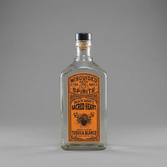 Misguided Spirits Black Dove's Sacred Heart Tequila blanco 750mL