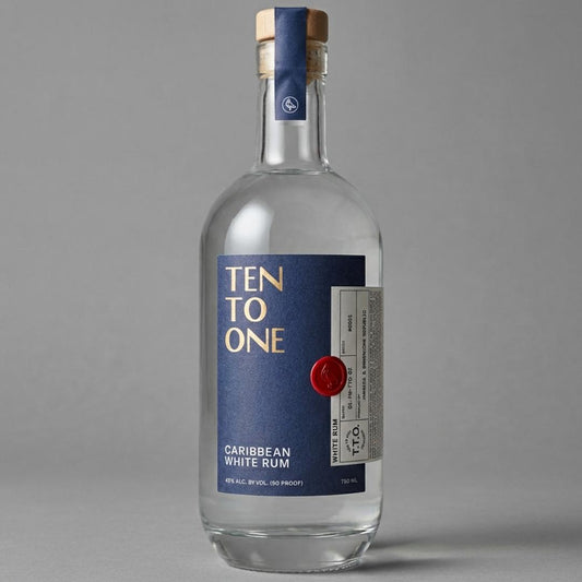 Ten to One Caribbean White Rum Batch #3 Jamaica and Dominican Republic