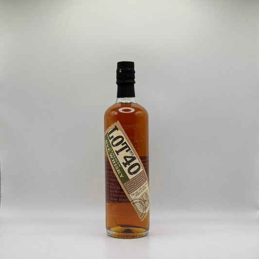 Corby Spirits "Lot 40" Canadian Rye Whisky