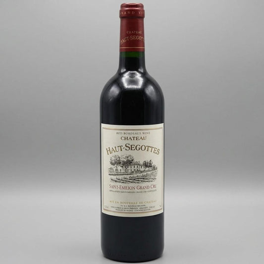 Chateau Haut-Segottes, Cabernet Sauvignon 2022 Grand Cru, Saint-Emilion, Bordeaux