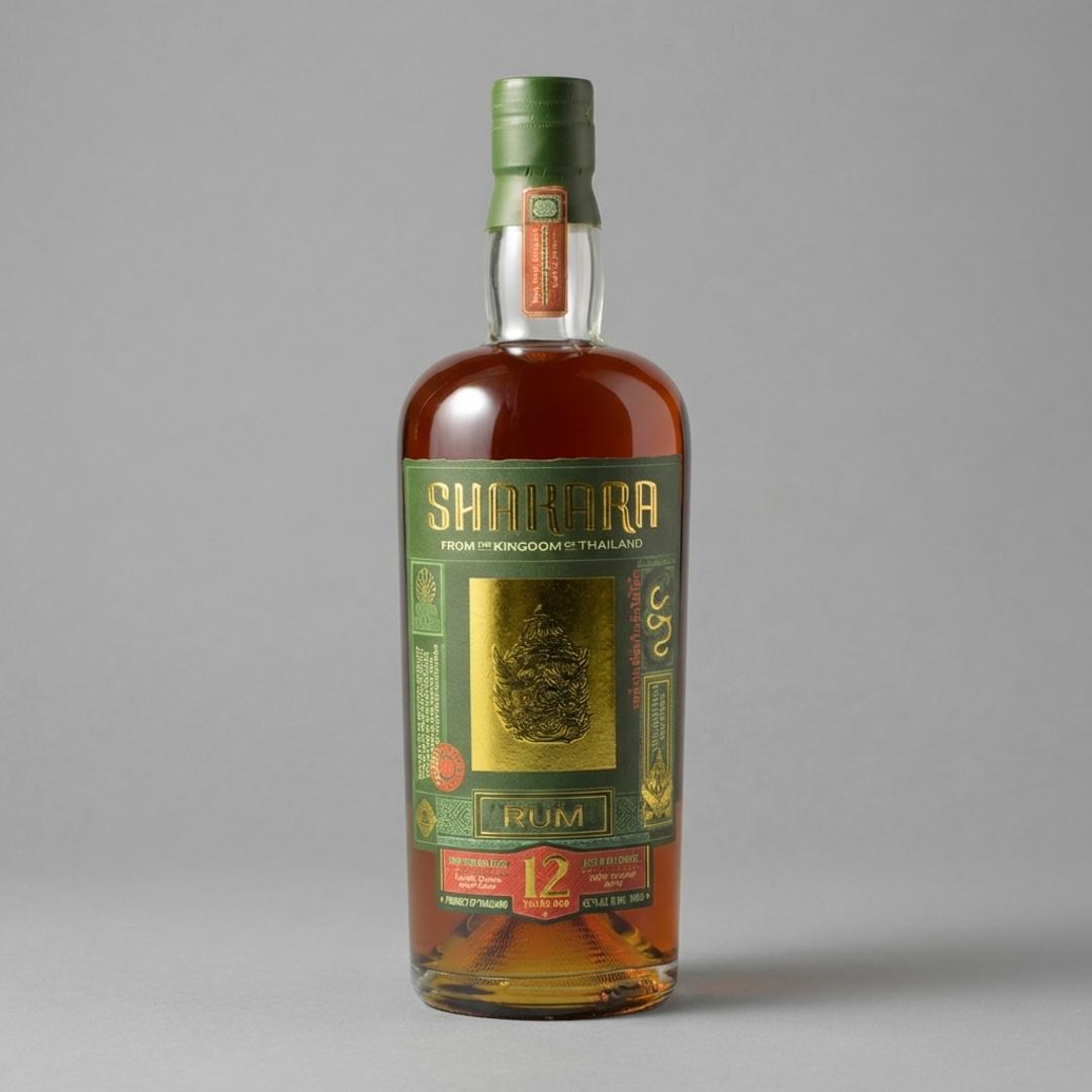 Shakara 12 year Thailand Rum 45.7% abv