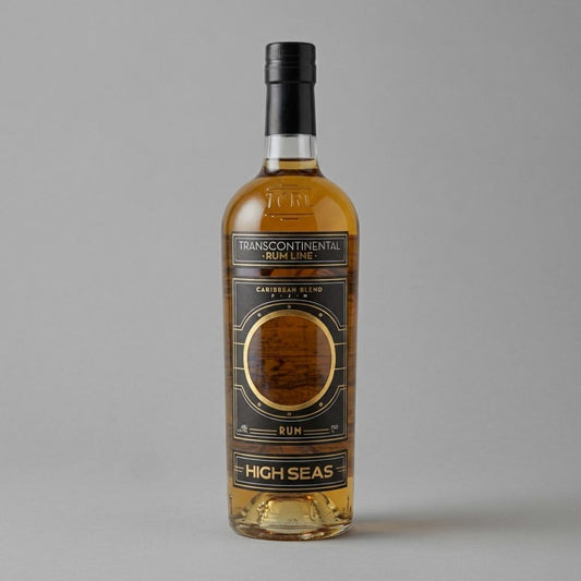 Transcontinental "Rum Line" High Seas Caribbean blend (Jamaica, Panama, and French West Indies) 90 proof
