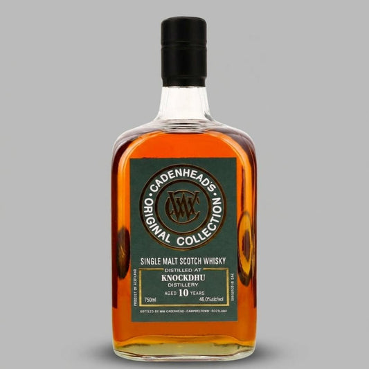 Cadenhead, Single Cask, Knockdhu 10 year Highland Single Malt Scotch Whisky