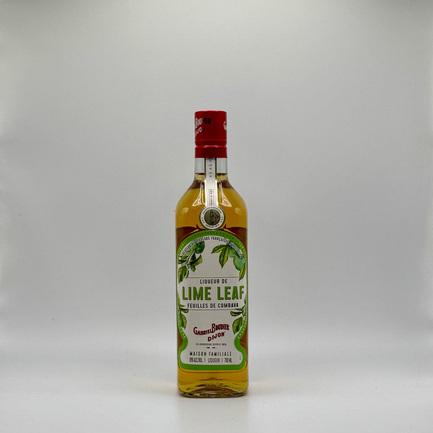 Gabriel Boudier Lime Leaf Liqueur Dijon, France