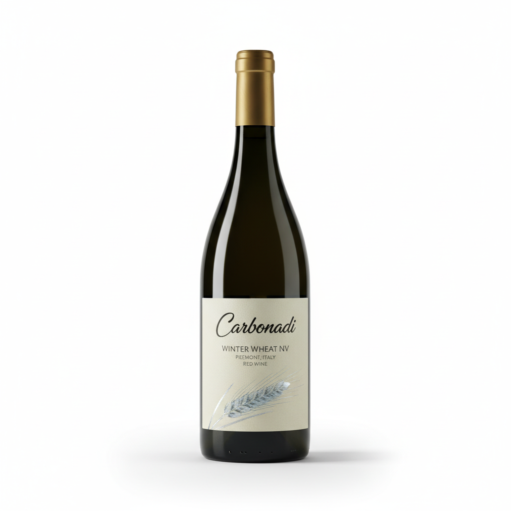 Carbonadi Ultra Premium Vodka, White Winter Wheat, Piedmont