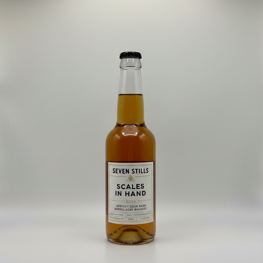 Seven Stills "Scales in Hand" Apricot Sour Beer barrel aged Whiskey