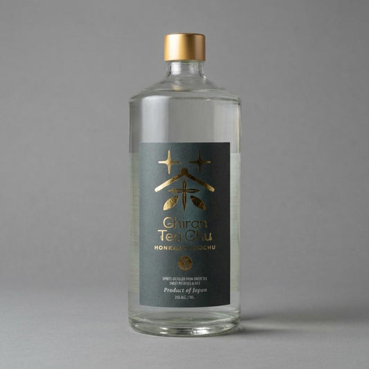 Chiran Tea Chu Honkaku Shochu, Green tea, Rice and Sweet Potatos