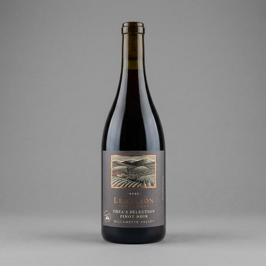 Lemelson Vineyards 'Thea's Selection' 2021 Pinot Noir, Willamette, Oregon