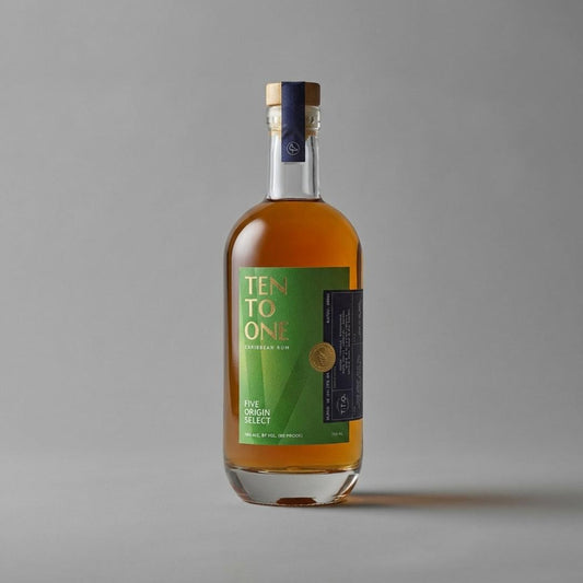 Ten to One Five Origin Select Rum Batch #1 Guyana, Trinidad, Barbados, Jamaica, Dominican Republic