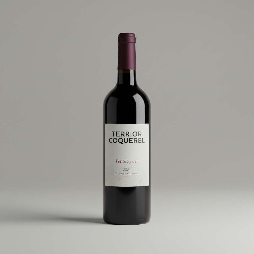 Terrior Coquerel, Petite Syrah 2023 Calistoga, California