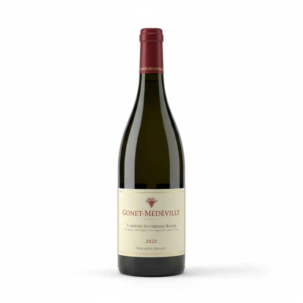 Gonet-Médeville, Cru Monplaisir Cabernet Sauvignon Blend 2022, Bordeaux Supérieur