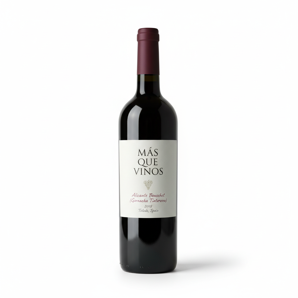 Más Que Vinos, "Garnacha de la Madre" Alicante Bouschet 2018, Vino de la Tierra de Castilla